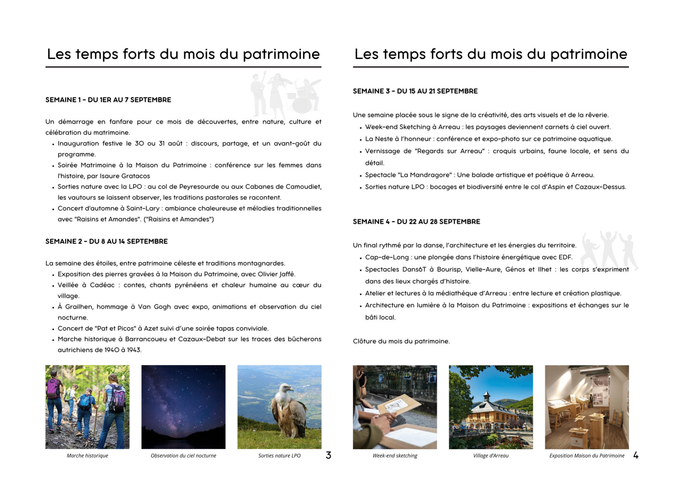 programme pah mois du patrimoine