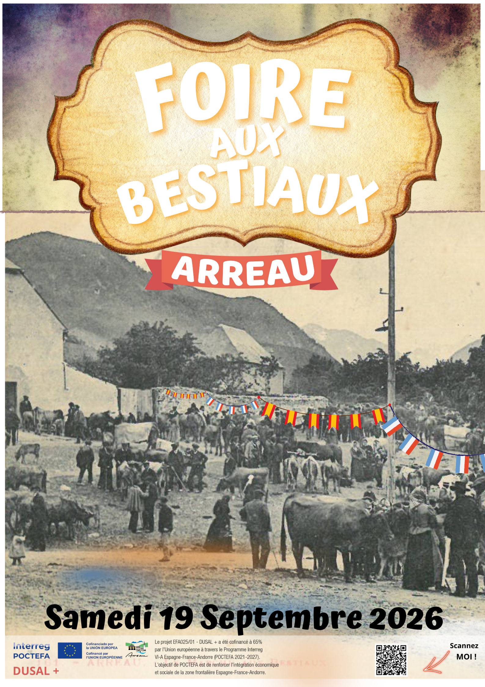 affiche foire aux bestiaux