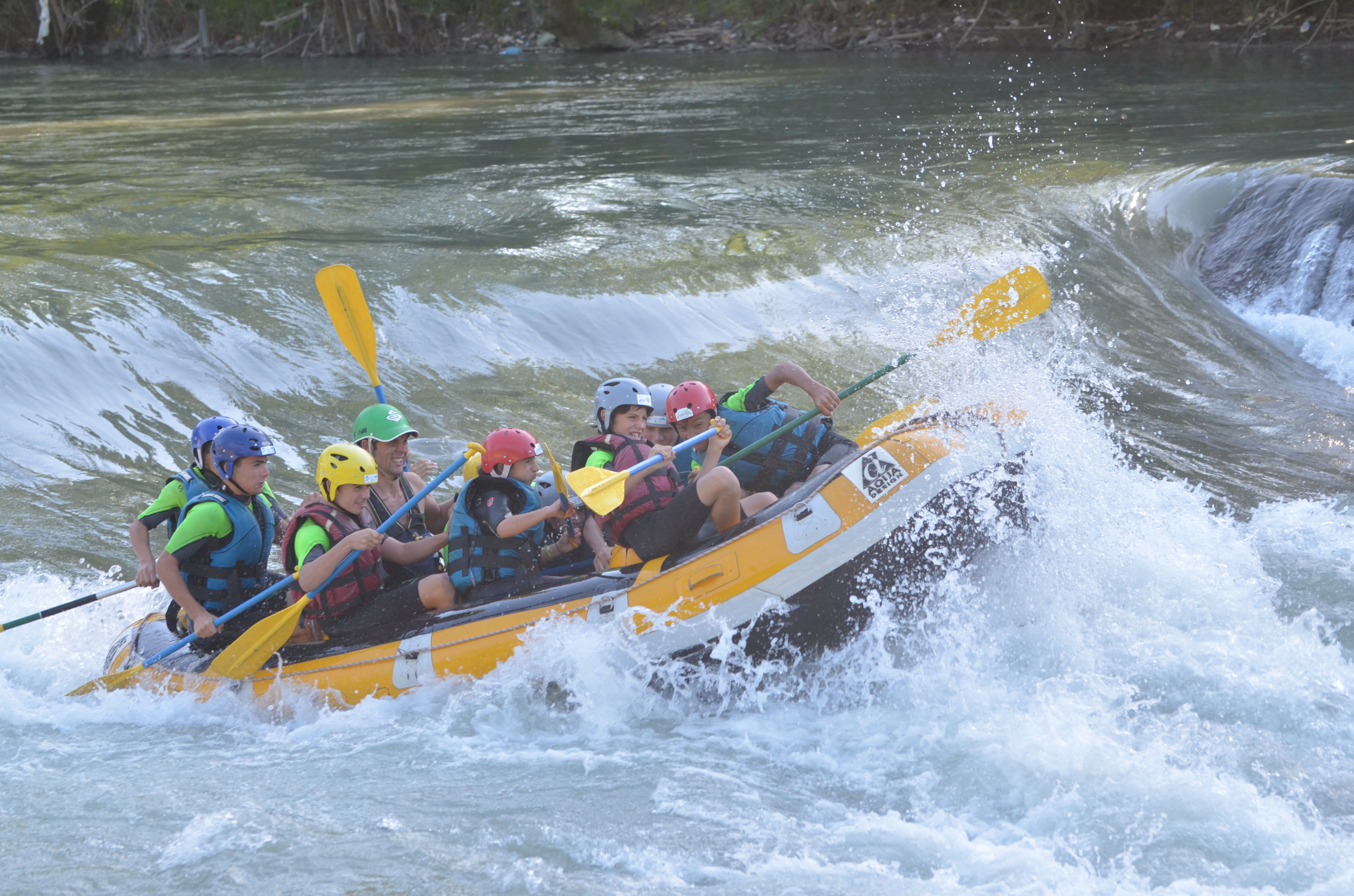 Rafting dans les Pyrénées