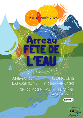 affiche fete de l'eau 