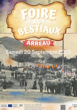affiche foire aux bestiaux