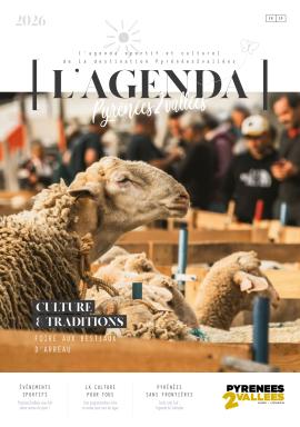 couverture agenda culturel Aure Louron sobrarbe 2026