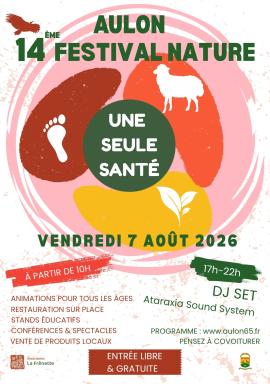 affiche fete de la nature aulon