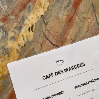 cafe atelier des marbres