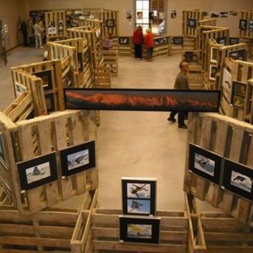 Salle Le Terminus lors d'une exposition photos Salle Le Terminus lors d'une exposition photos