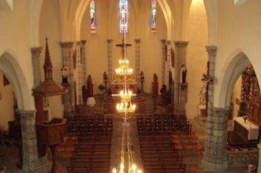 Bordères Louron intérieur église