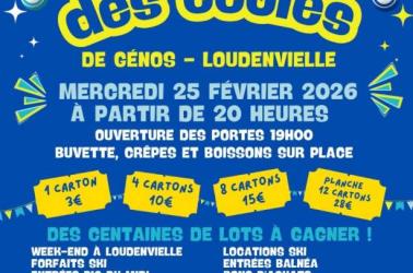 Affiche loto écoles