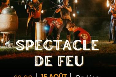 Spectacle de feu Akouma 2025 - 1