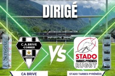 Entraînement dirigé brive tarbes - 1