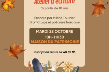 Atelier d'écriture - 1