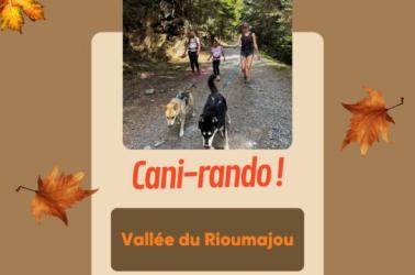 Anes et cani rando - Automnes de Saint-Lary - 2