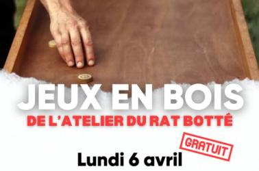 Animations Printemps OT - jeux bois
