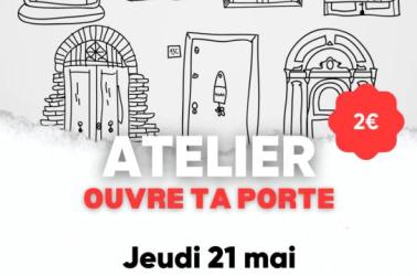 Animations Ete OT - atelier ouvre ta porte
