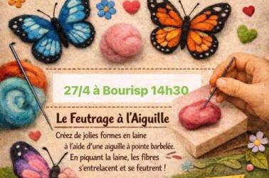Feutre à l'aiguille