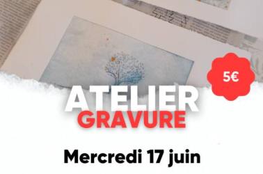 Animations Ete OT - atelier gravure