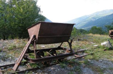 Wagon ardoisière Génos