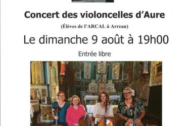 Concert de violoncelles