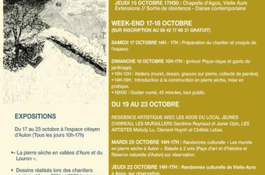 Affiche muret d'art Aulon