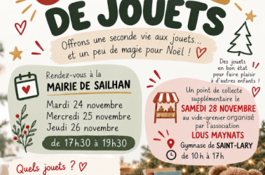 Collecte de jouets Secours Populaire