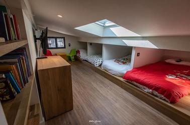 BRUN Chalet Cocoon @Birrien chambre compartiments lits en 80 web BRUN Chalet Cocoon @Birrien chambre compartiments lits en 80 web
