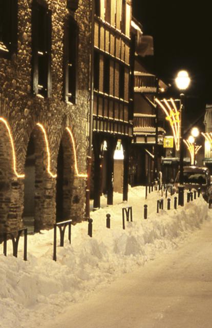 Rues du village Saint-Lary-Soulan