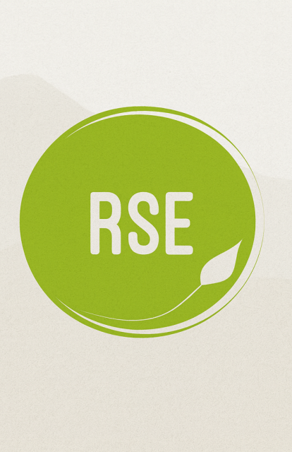 Symbole de la RSE minimaliste