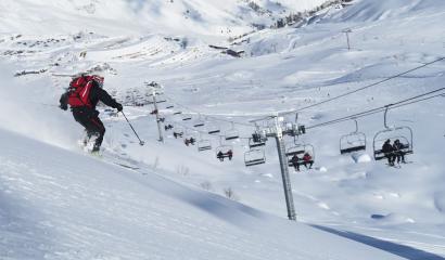 pied des pistes station Piau-Engaly